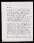 Letter to Monroe from Robert Penn Warren, 17 March 1960
